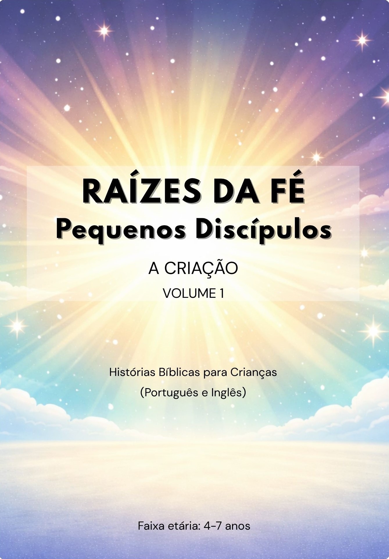 Capa placeholder do Volume 1 A Criação
